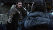 Winter is Coming ned leaves winterfell
