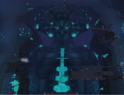 Giant Guthix statue