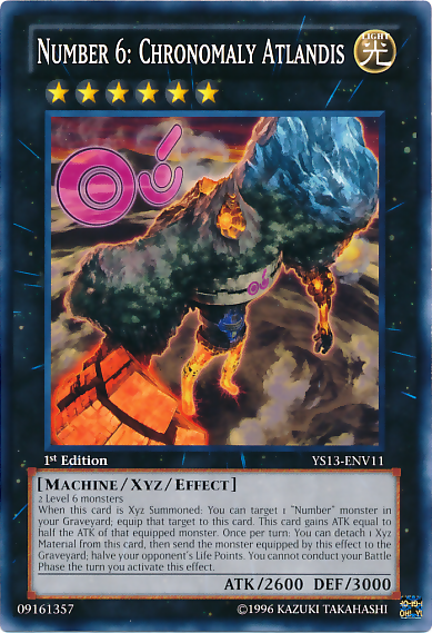 - HG2 Deck Masters - - Page 2 Number6ChronomalyAtlandis-YS13-EN-C-1E