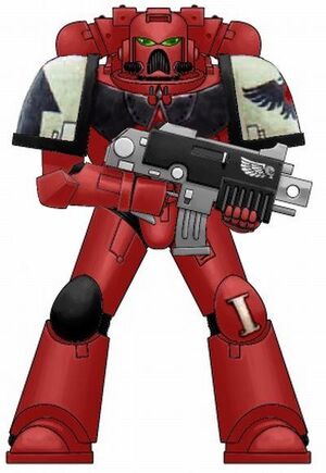 Astartes Marines Espaciales Cuervos Sangrientos Marine Tactico Wikihammer