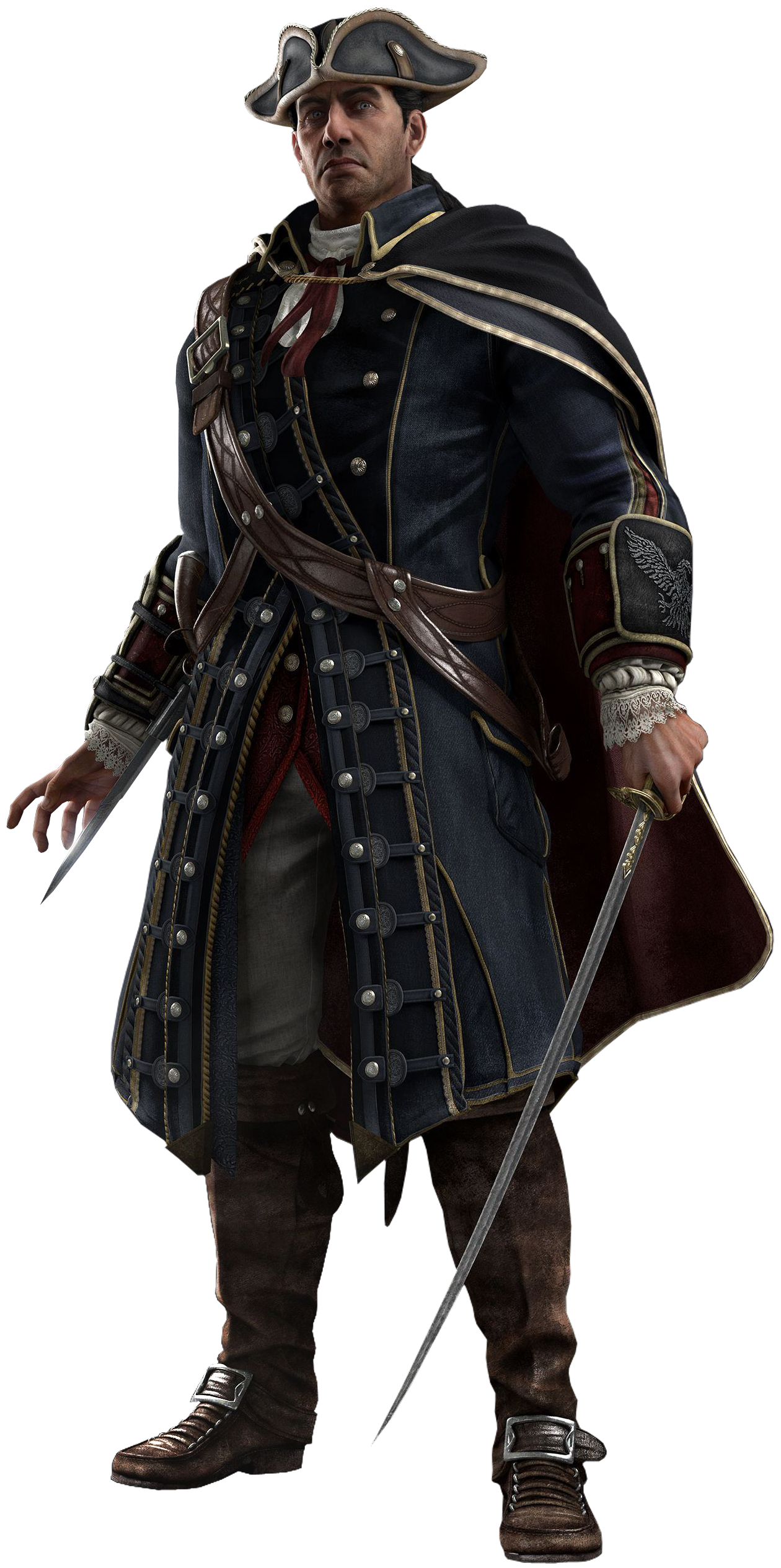 Ac3 Haytham Kenway Render