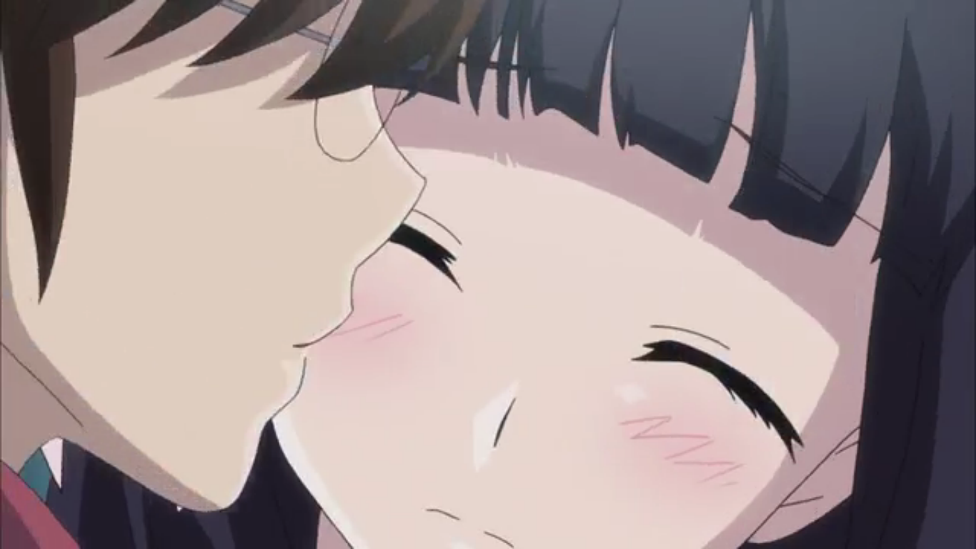 Anime Cheek Kiss Gif / Find images and videos about gif, anime girl. 