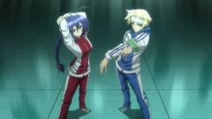 Medaka and Zenkichi ready to train