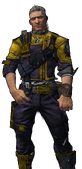 BL2-Axton-Skin-The Man With the Golden Pun