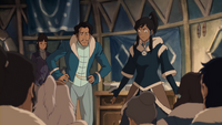 Korra mediating