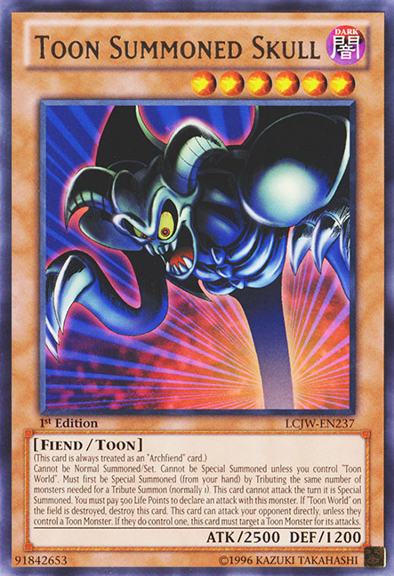 Toon Summoned Skull - Yu-Gi-Oh! - It's time to Duel!