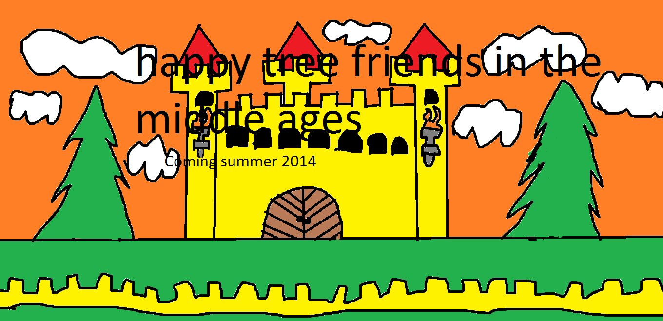 Happy tree friends in the middl...