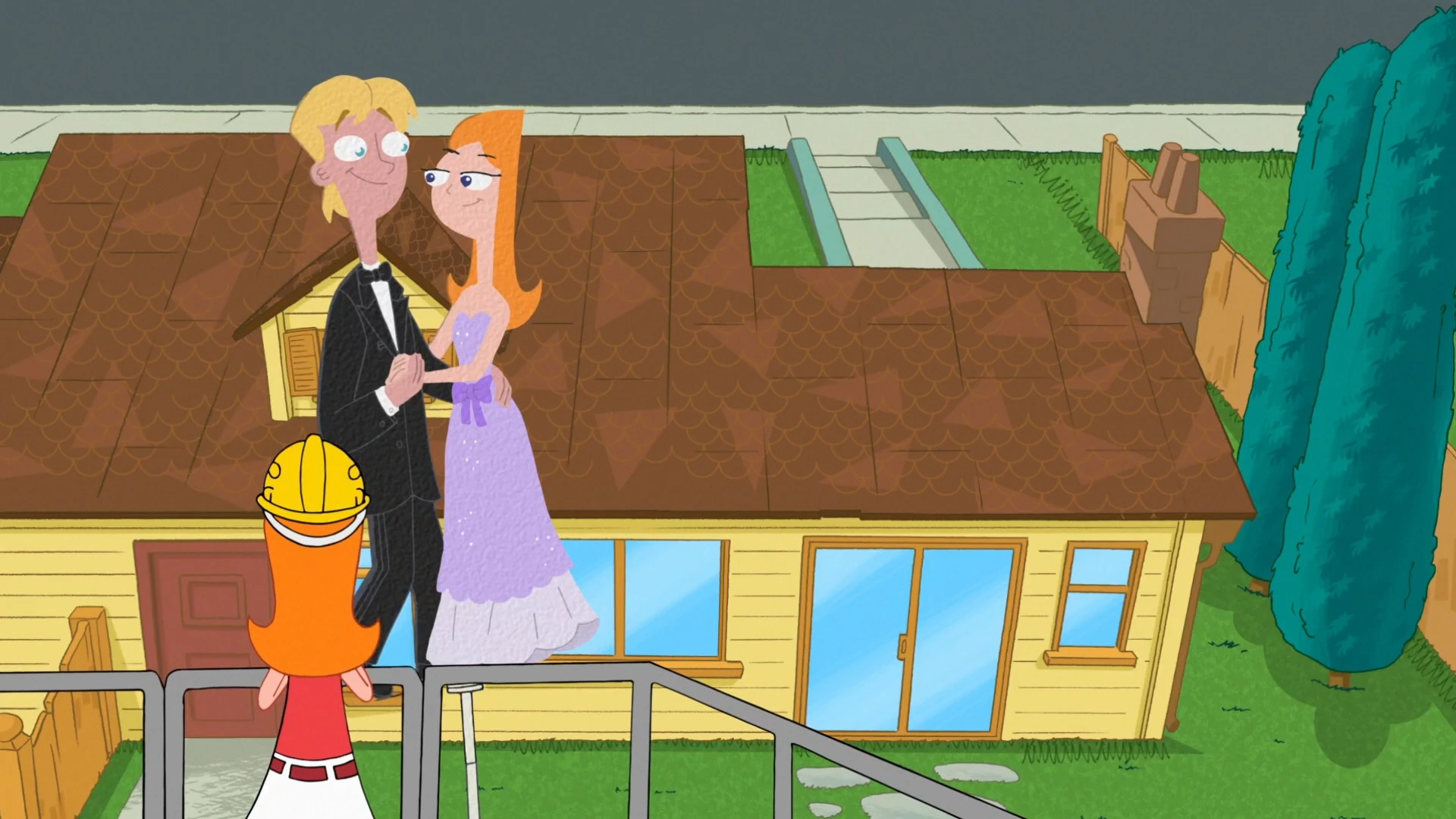 Image 3D scrapbook Candace and Jeremy dancing.jpg Phineas and Ferb