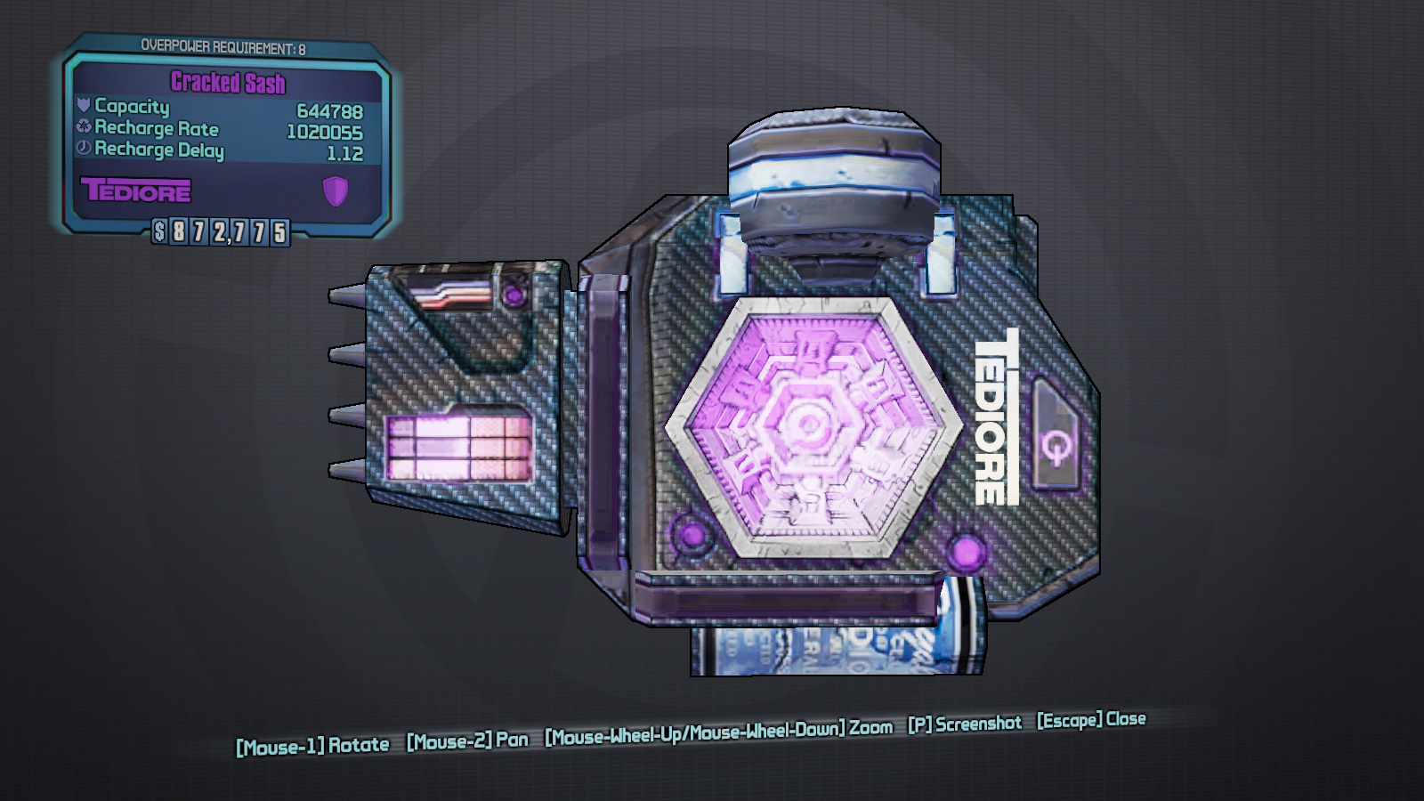 Cracked Sash (Borderlands 2)/Variant Chart - Borderlands Wiki ...