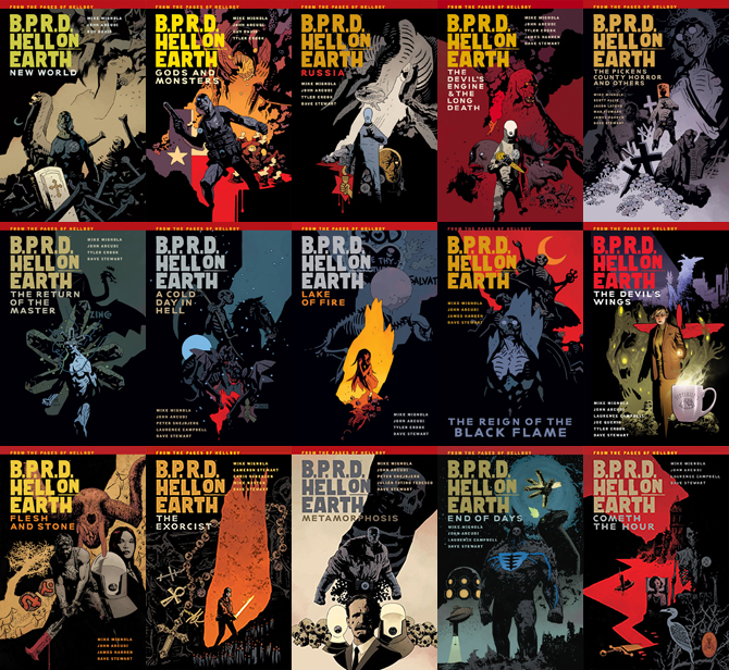 BPRD Hell on Earth Trade Collections