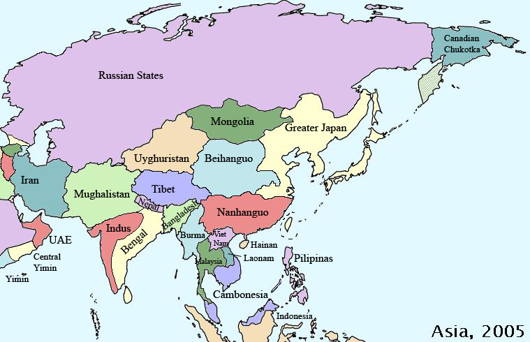 Asia - Alternative History