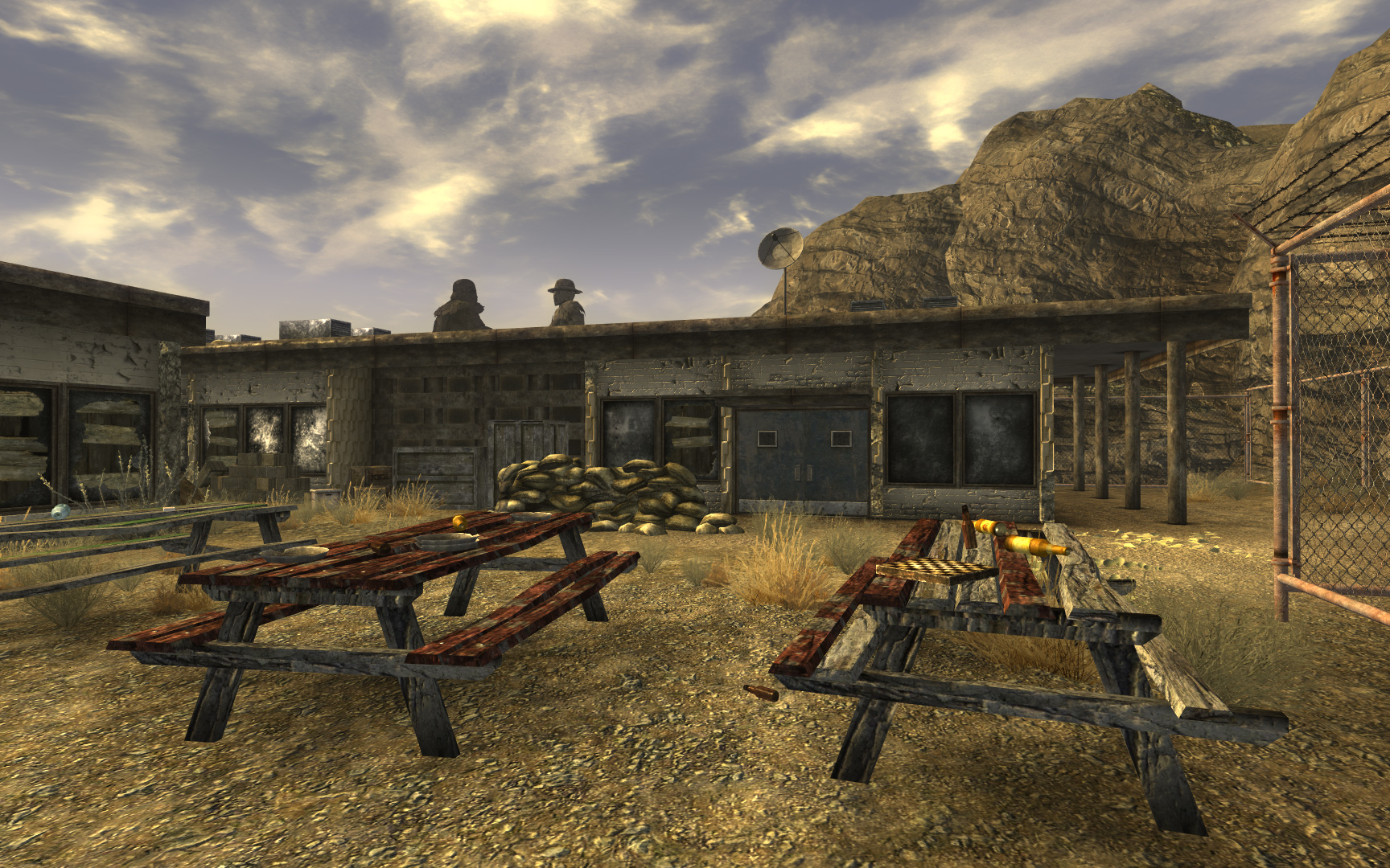 Mojave Outpost barracks - The Fallout wiki - Fallout: New Vegas and more