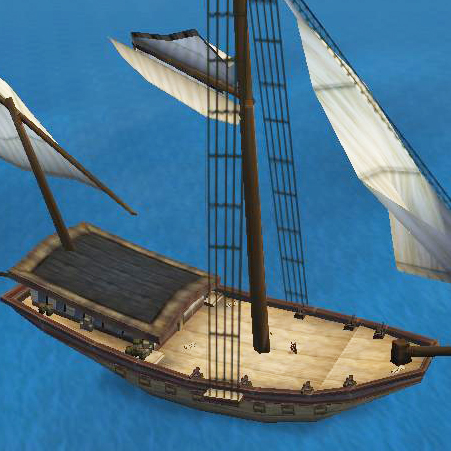 War Sloop deck