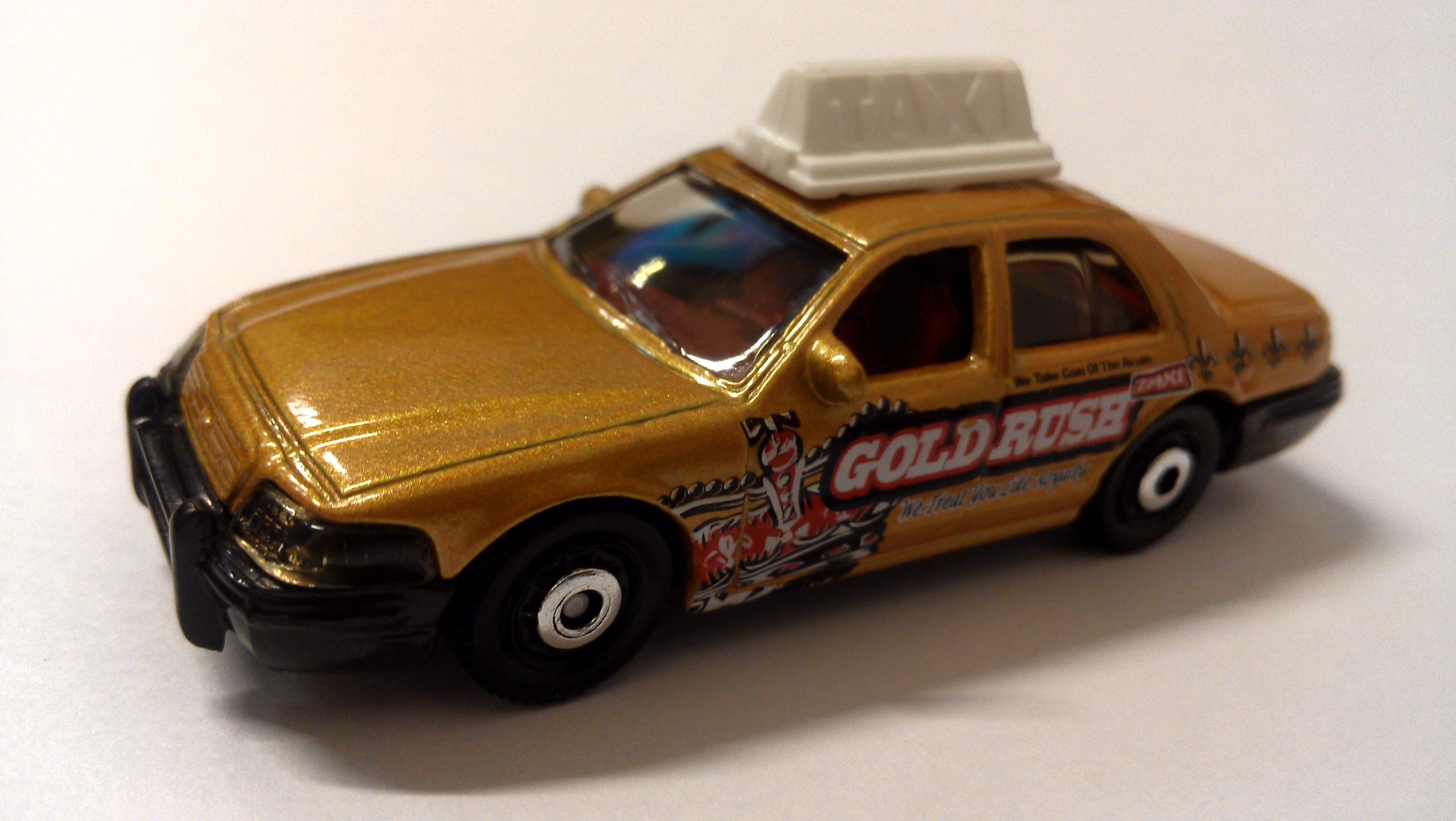 Matchbox 2006 ford crown victoria taxi #3