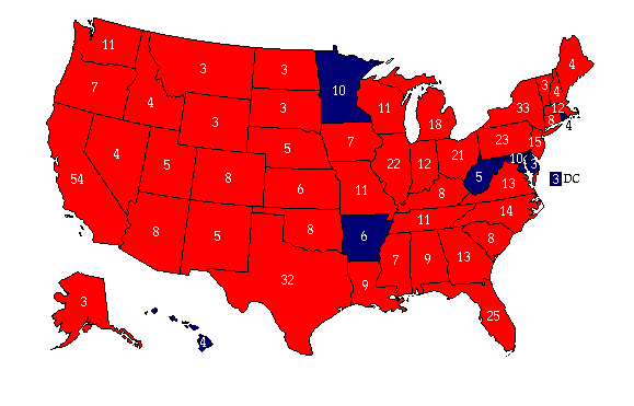 Election of 1992, United States (Reagan's Third Term) - Alternative History