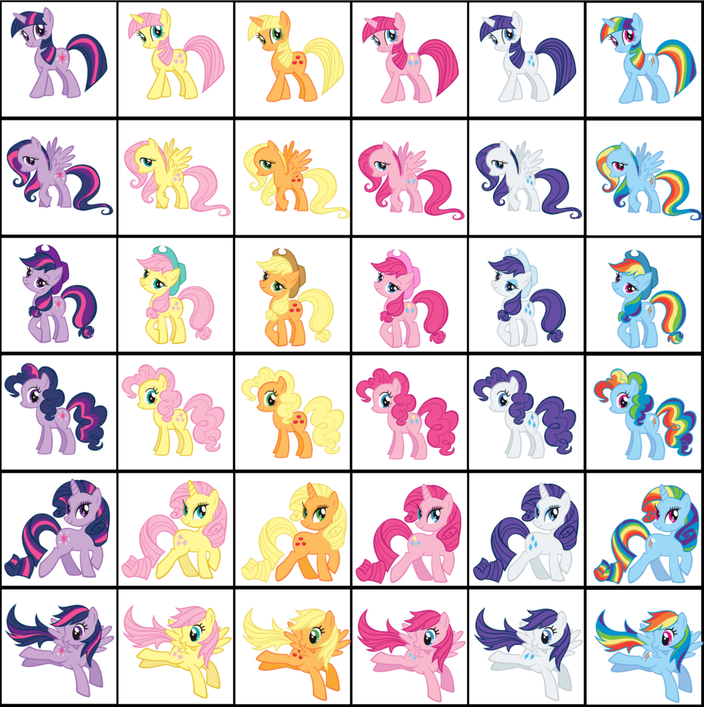 Image - FANMADE Pony-swap-colors-my-little-pony-friendship-is-magic ...