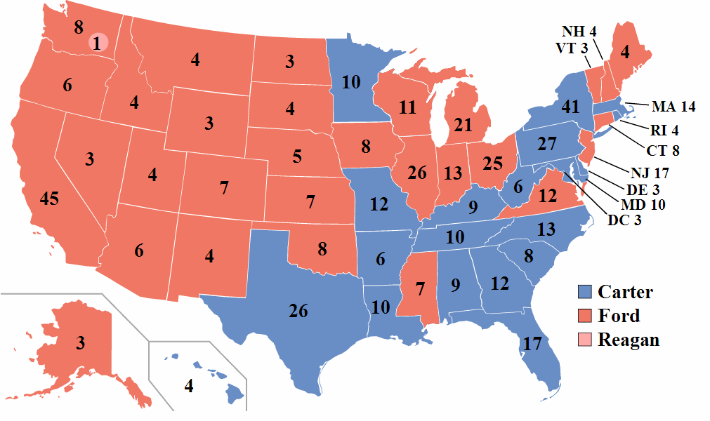 1976 Election carter ford #4