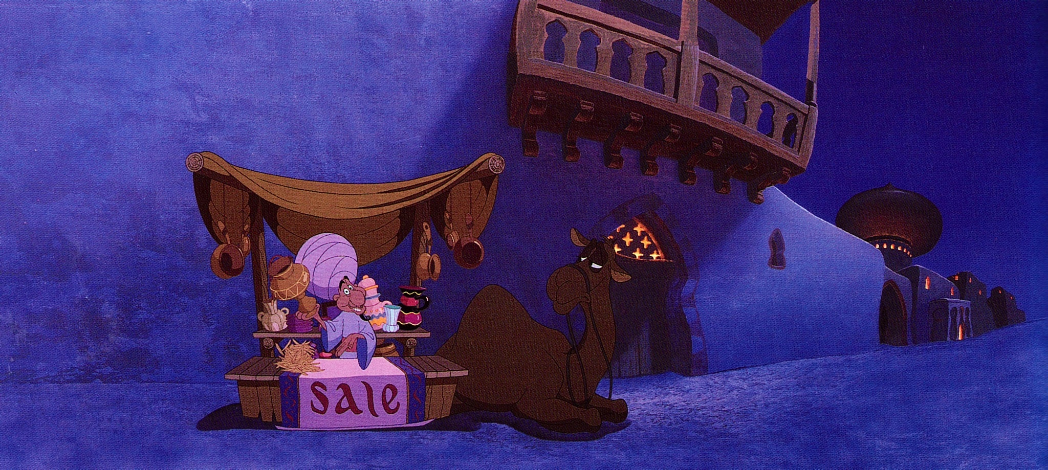 Image - Peddler in the night.jpg - Aladdin Wiki